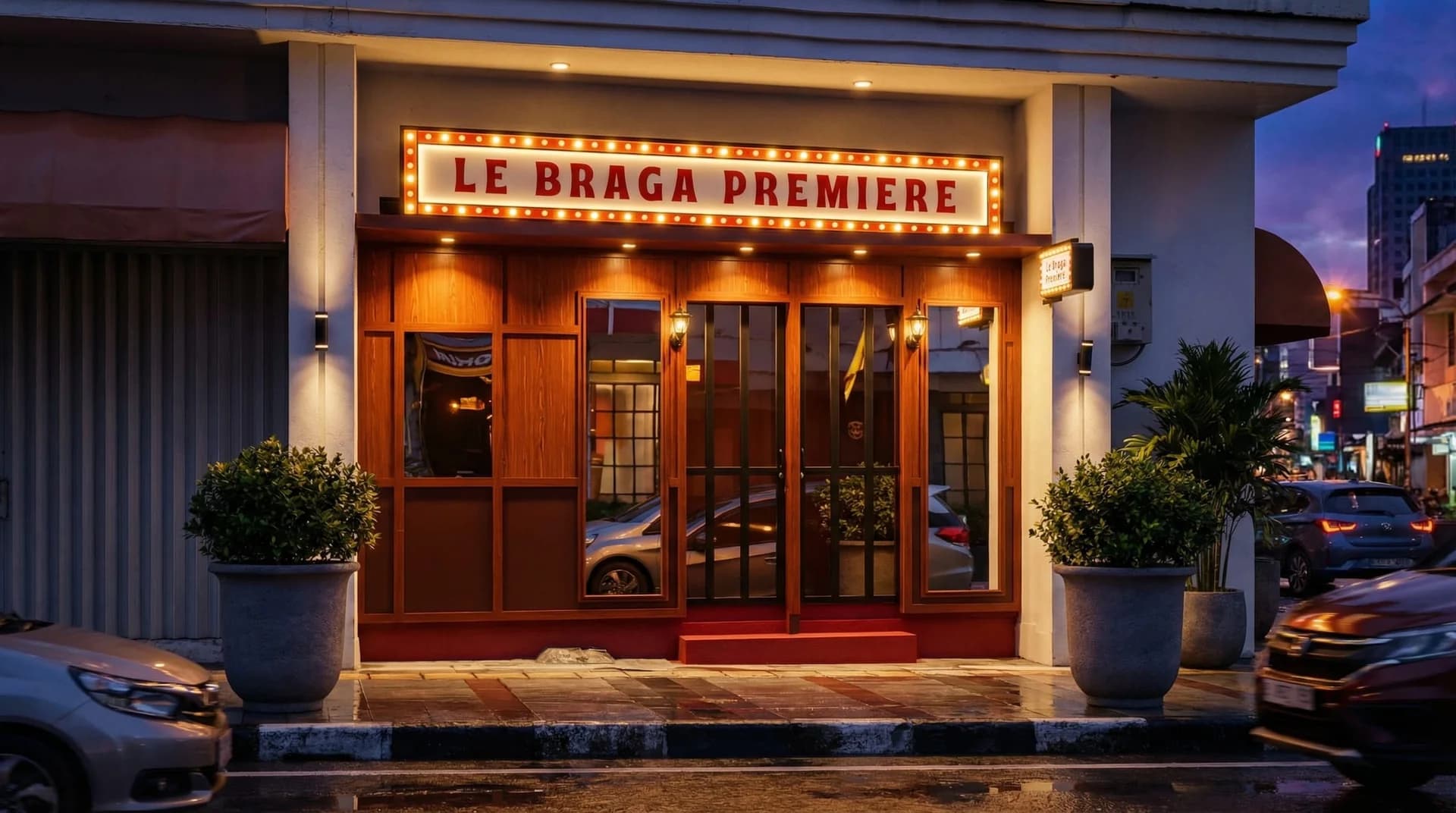 Magicbooth location Le Braga Premiere